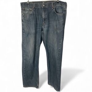Levis 569 Jeans Mens 36x34 Blue Loose Straight Fit Baggy Wide Leg Retro ***READ